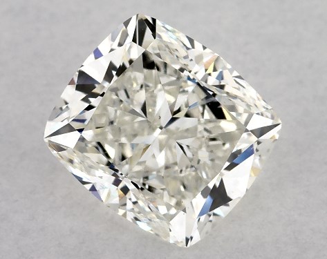 GIA 2.00 Carat J-SI1 Good Cut Cushion Modified Diamond